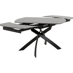 KARE Design Table A Rallonges Twist Noir 120(30+30)X90Cm Online