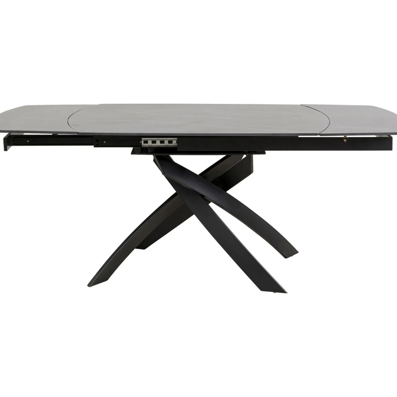 KARE Design Table A Rallonges Twist Noir 120(30+30)X90Cm Online