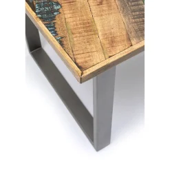 KARE Design Table Abstract Acier Brut 180X90 Hot