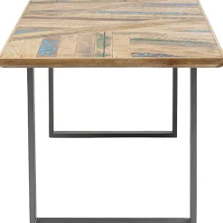 KARE Design Table Abstract Acier Brut 180X90 Hot