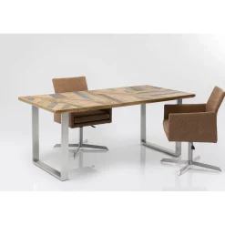 KARE Design Table Abstract Chrome 180X90 Outlet