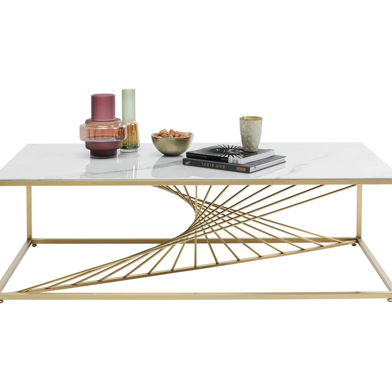 KARE Design Table Basse Art Marble Verre 140X70Cm Clearance