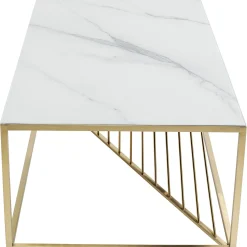 KARE Design Table Basse Art Marble Verre 140X70Cm Clearance