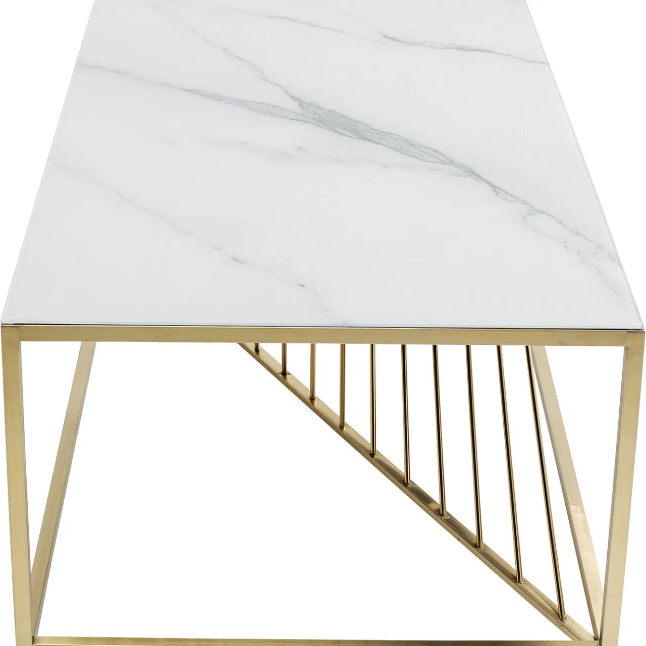 KARE Design Table Basse Art Marble Verre 140X70Cm Clearance