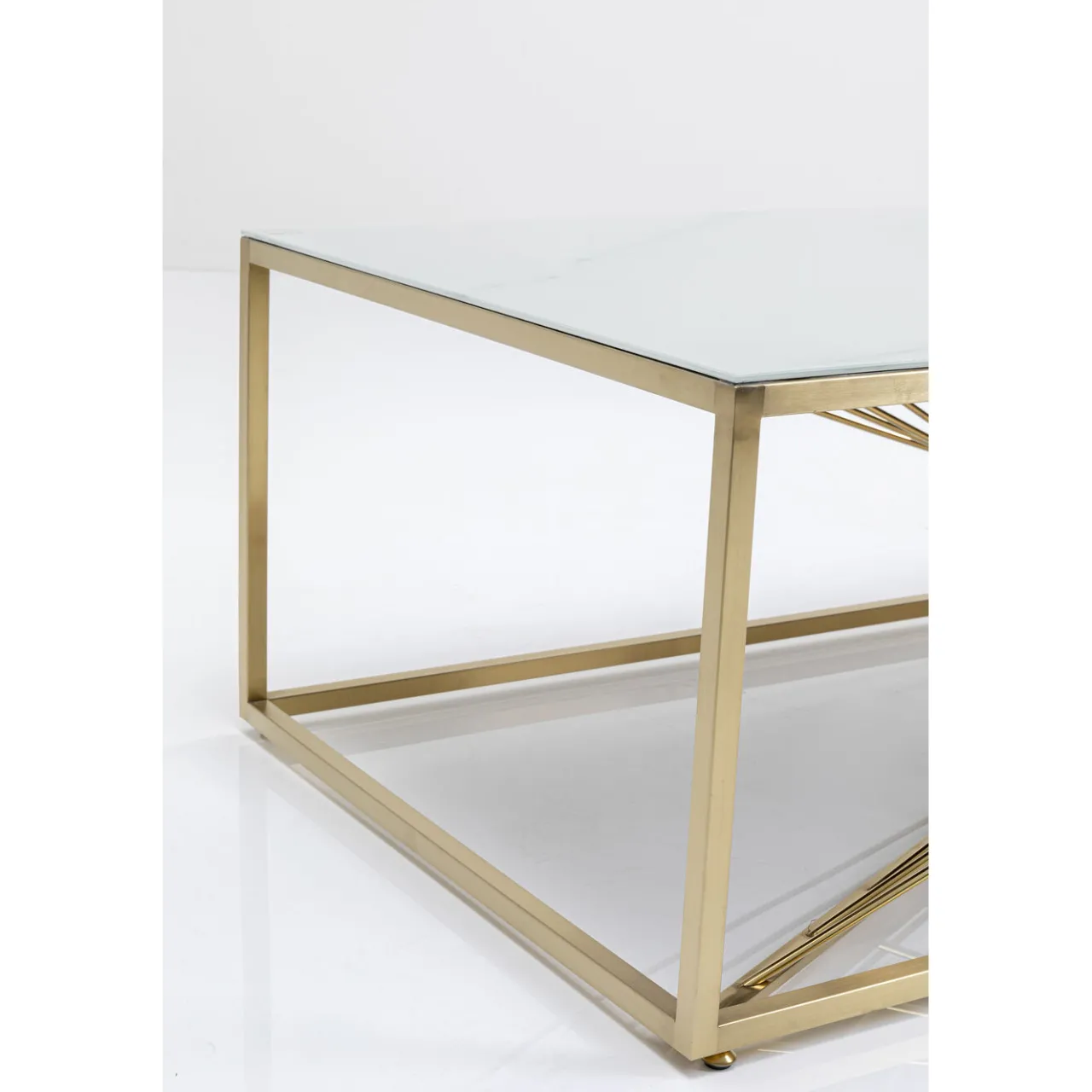 KARE Design Table Basse Art Marble Verre 140X70Cm Clearance