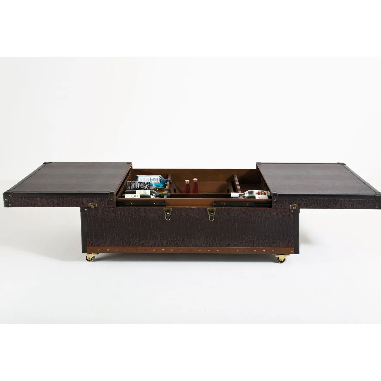KARE Design Table Basse Bar Globetrotter 120X75Cm New