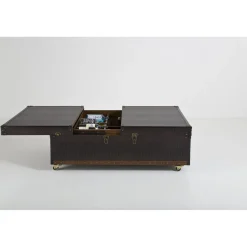 KARE Design Table Basse Bar Globetrotter 120X75Cm New