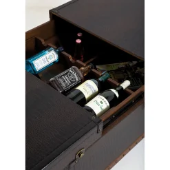 KARE Design Table Basse Bar Globetrotter 120X75Cm New
