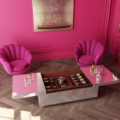 KARE Design Table Basse Bar Luxury 120X75Cm New