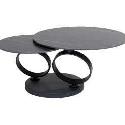 KARE Design Table Basse Beverly Noir 133X80Cm Best