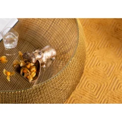 KARE Design Table Basse Cesta Gold Clearance