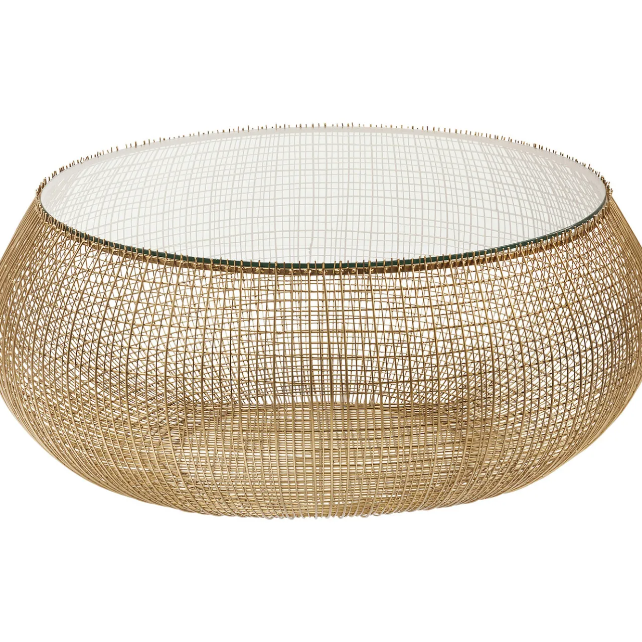 KARE Design Table Basse Cesta Gold Clearance