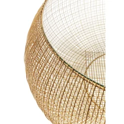 KARE Design Table Basse Cesta Gold Clearance