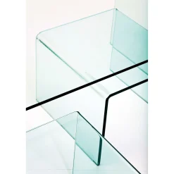 KARE Design Table Basse Clear Club (Set De 3) Hot