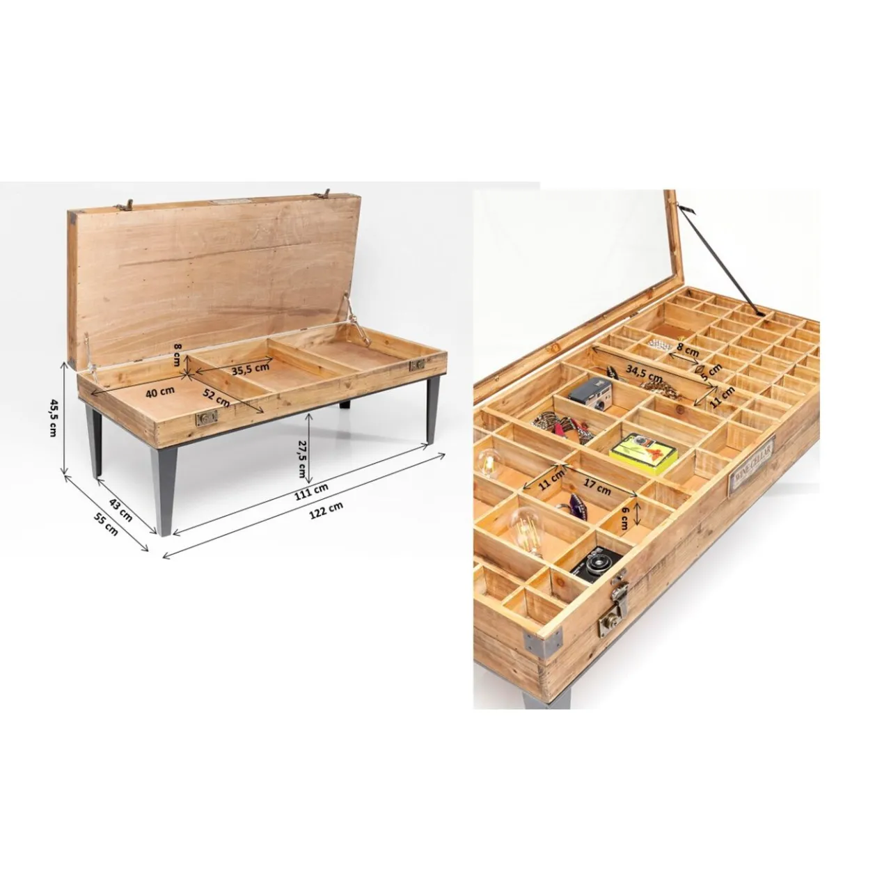 KARE Design Table Basse Collector Nature 122X55Cm Sale