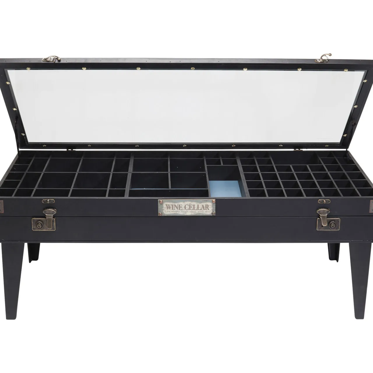 KARE Design Table Basse Collector Noir 122X55Cm Clearance
