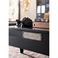KARE Design Table Basse Collector Noir 122X55Cm Clearance