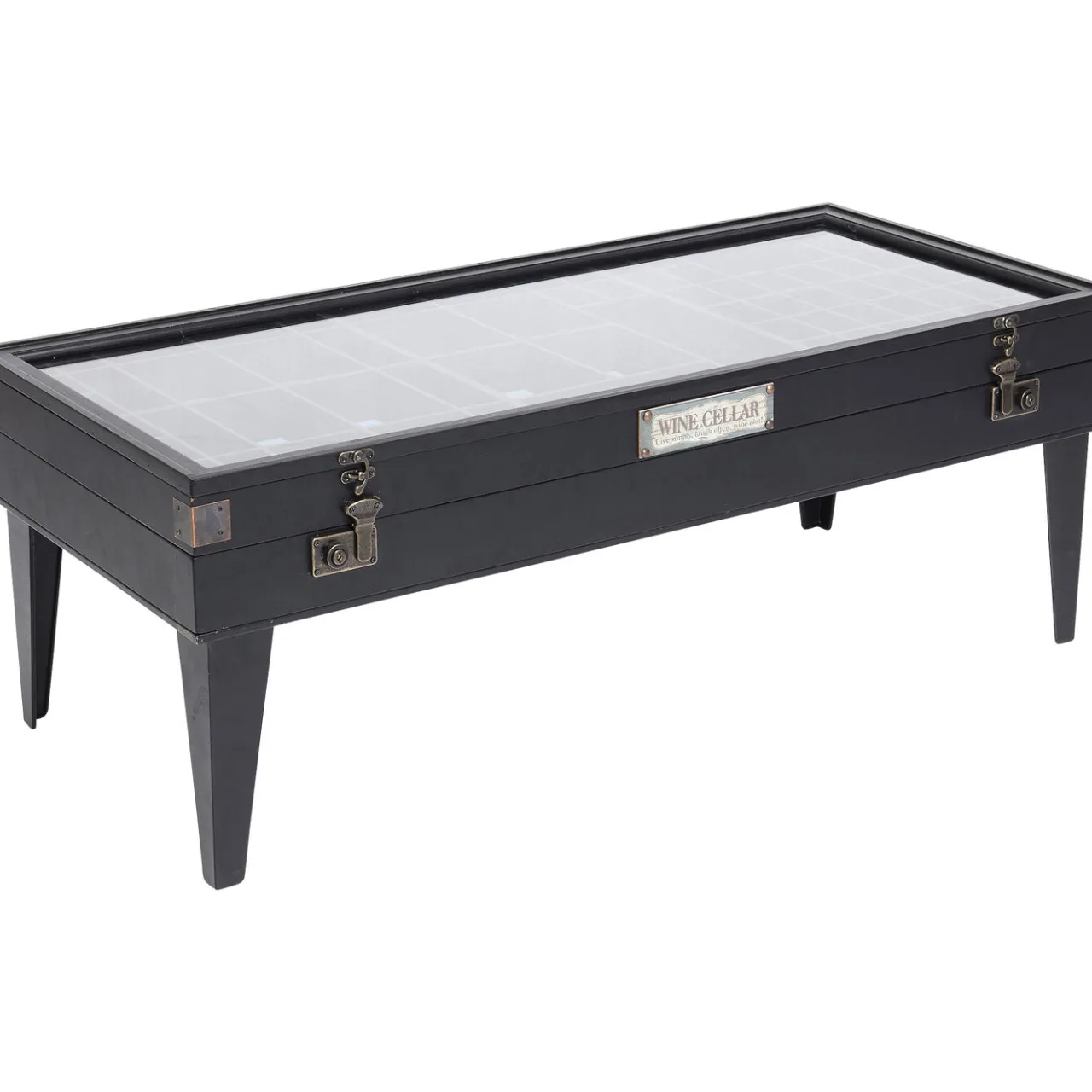 KARE Design Table Basse Collector Noir 122X55Cm Clearance