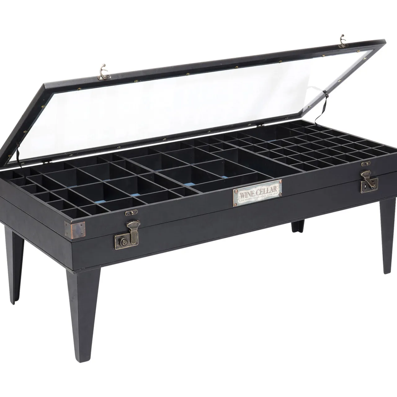 KARE Design Table Basse Collector Noir 122X55Cm Clearance