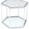 KARE Design Table Basse Comb Argente 45 Outlet