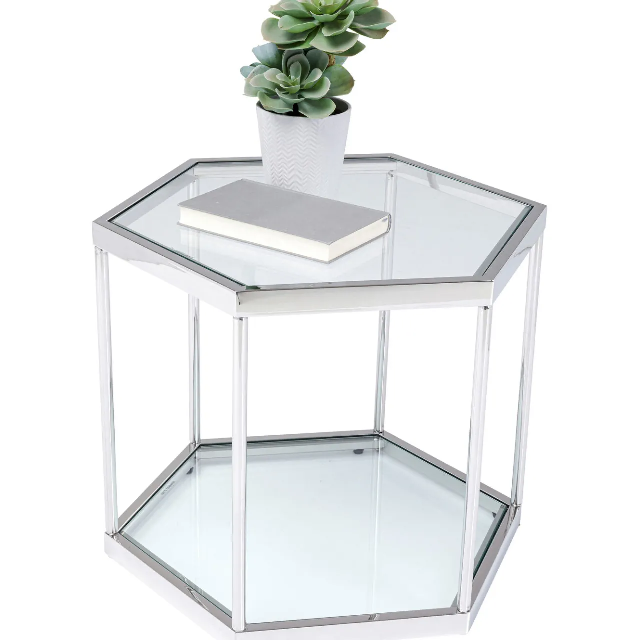 KARE Design Table Basse Comb Argente 45 Outlet