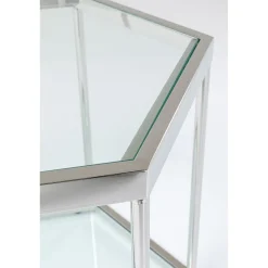 KARE Design Table Basse Comb Argente 45 Outlet