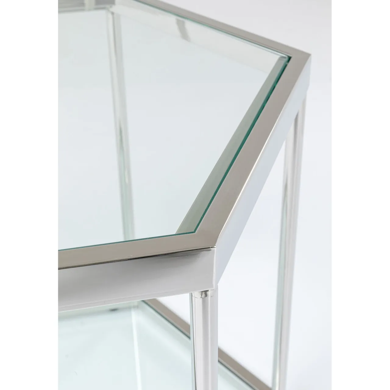 KARE Design Table Basse Comb Argente 45 Outlet