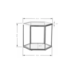 KARE Design Table Basse Comb Black 45Cm Discount