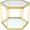 KARE Design Table Basse Comb Dore 45 Discount
