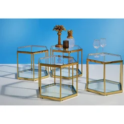 KARE Design Table Basse Comb Dore 45 Discount