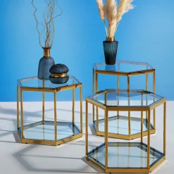 KARE Design Table Basse Comb Dore 45 Discount