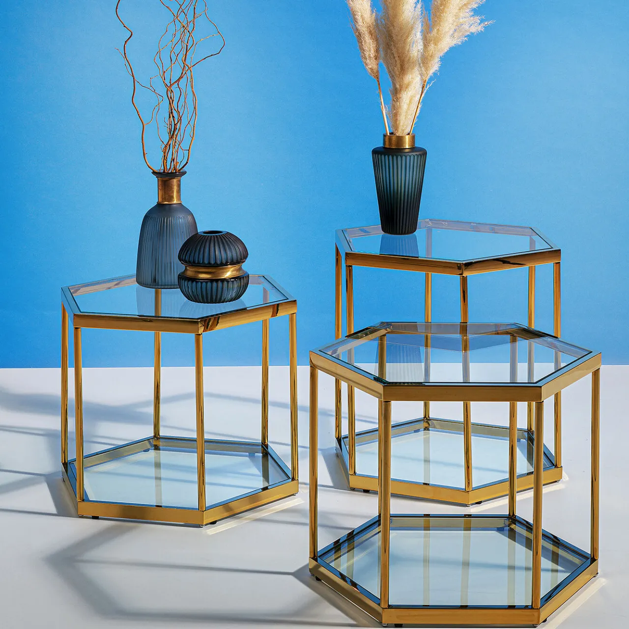 KARE Design Table Basse Comb Dore 45 Discount