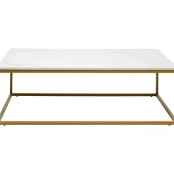 KARE Design Table Basse Key West Dore 120X60Cm New