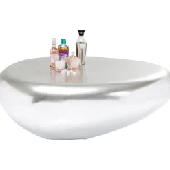 KARE Design Table Basse Pebble Argente 122X96 Best
