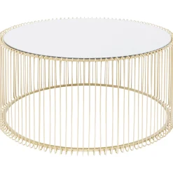 KARE Design Table Basse Wire Uno Laiton O80Cm Best