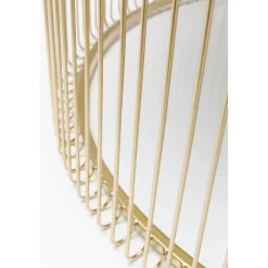 KARE Design Table Basse Wire Uno Laiton O80Cm Sale