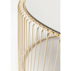KARE Design Table Basse Wire Uno Laiton O80Cm Sale