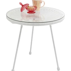 KARE Design Table D Appoint Acapulco Blanc Discount