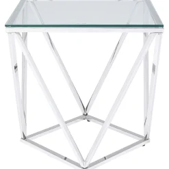 KARE Design Table D Appoint Cristallo Argente 50X50Cm Hot