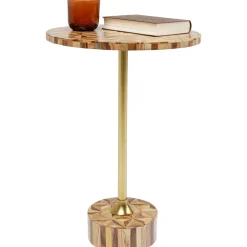 KARE Design Table D Appoint Domero Geo Laiton O40Cm New