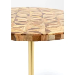 KARE Design Table D Appoint Domero Geo Laiton O40Cm New