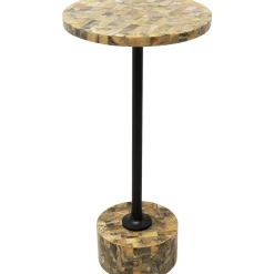 KARE Design Table D Appoint Domero Mosaic Gris O25Cm Hot