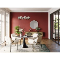 KARE Design Table Grande Possibilita Noir O120Cm Discount