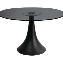 KARE Design Table Grande Possibilita Verre Fume O110Cm Hot