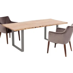 KARE Design Table Harmony Acier Brut 180X90Cm Online