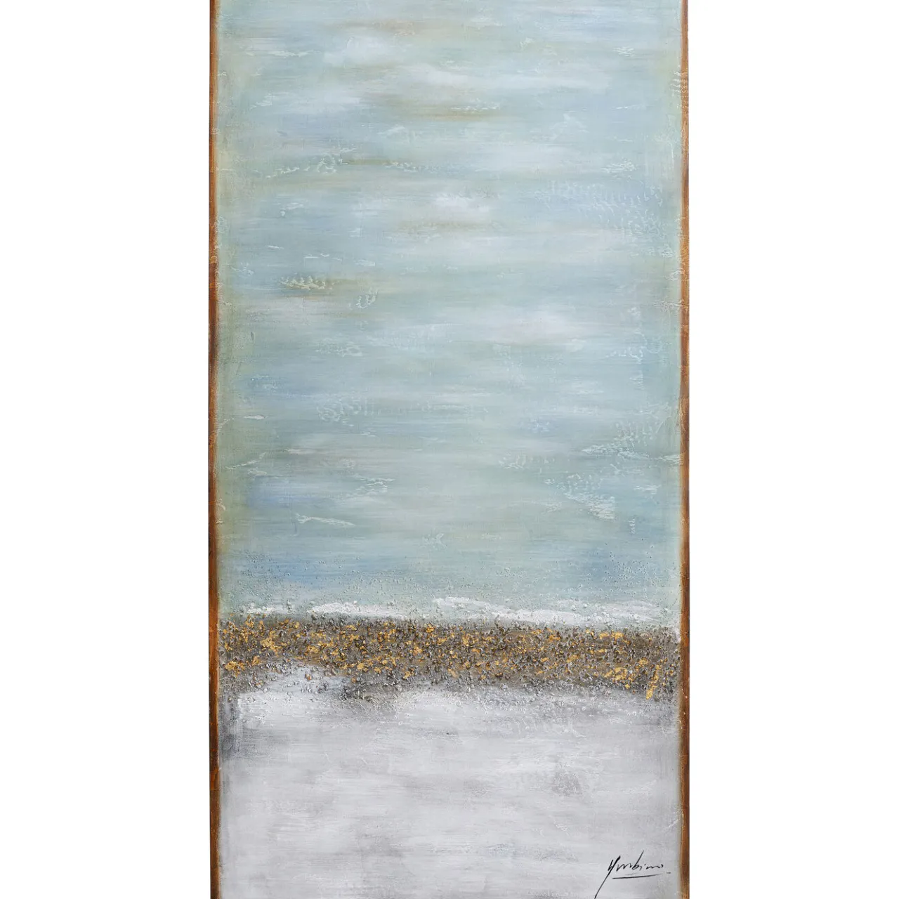 KARE Design Tableau Acrylique Abstract Horizon 100X200Cm New