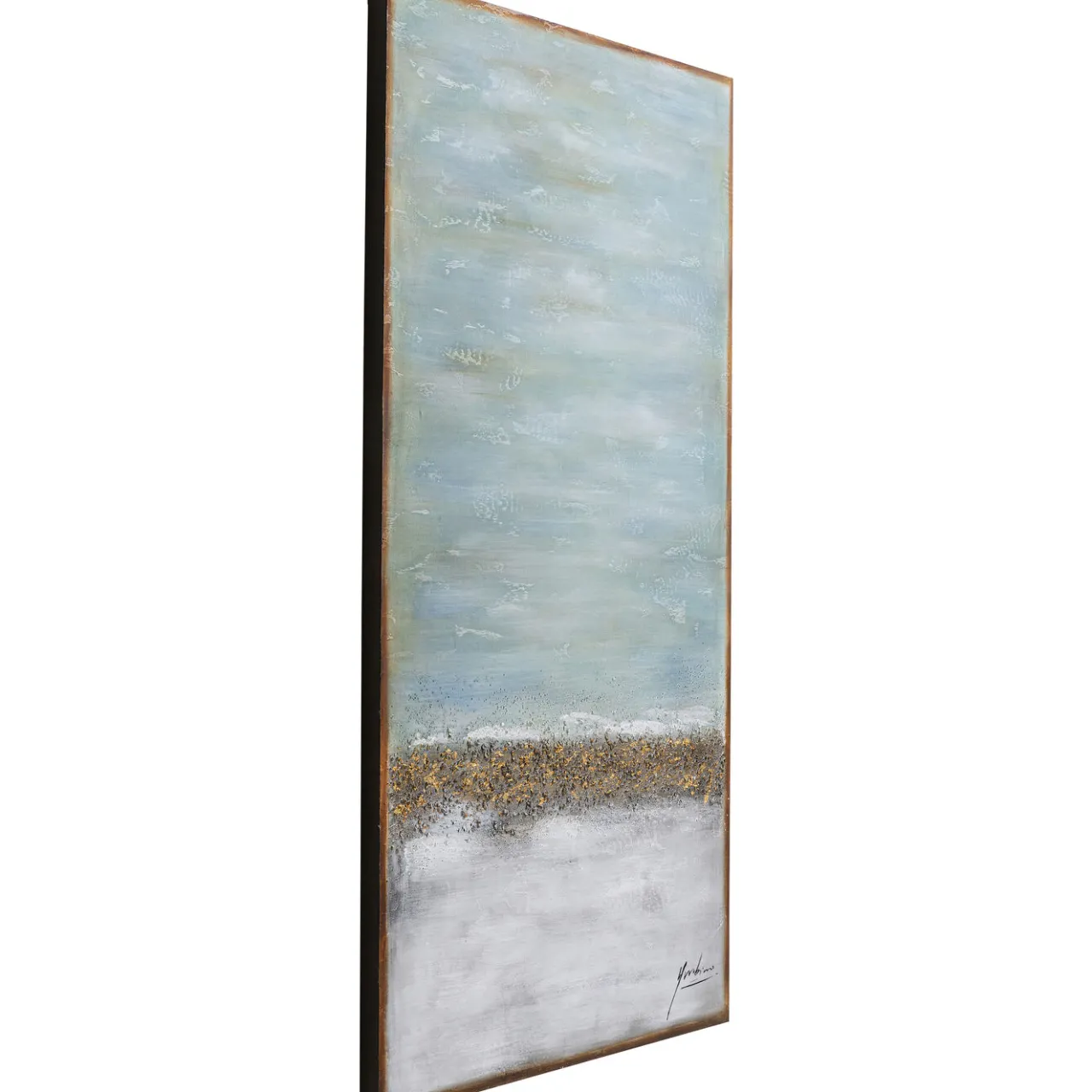 KARE Design Tableau Acrylique Abstract Horizon 100X200Cm New