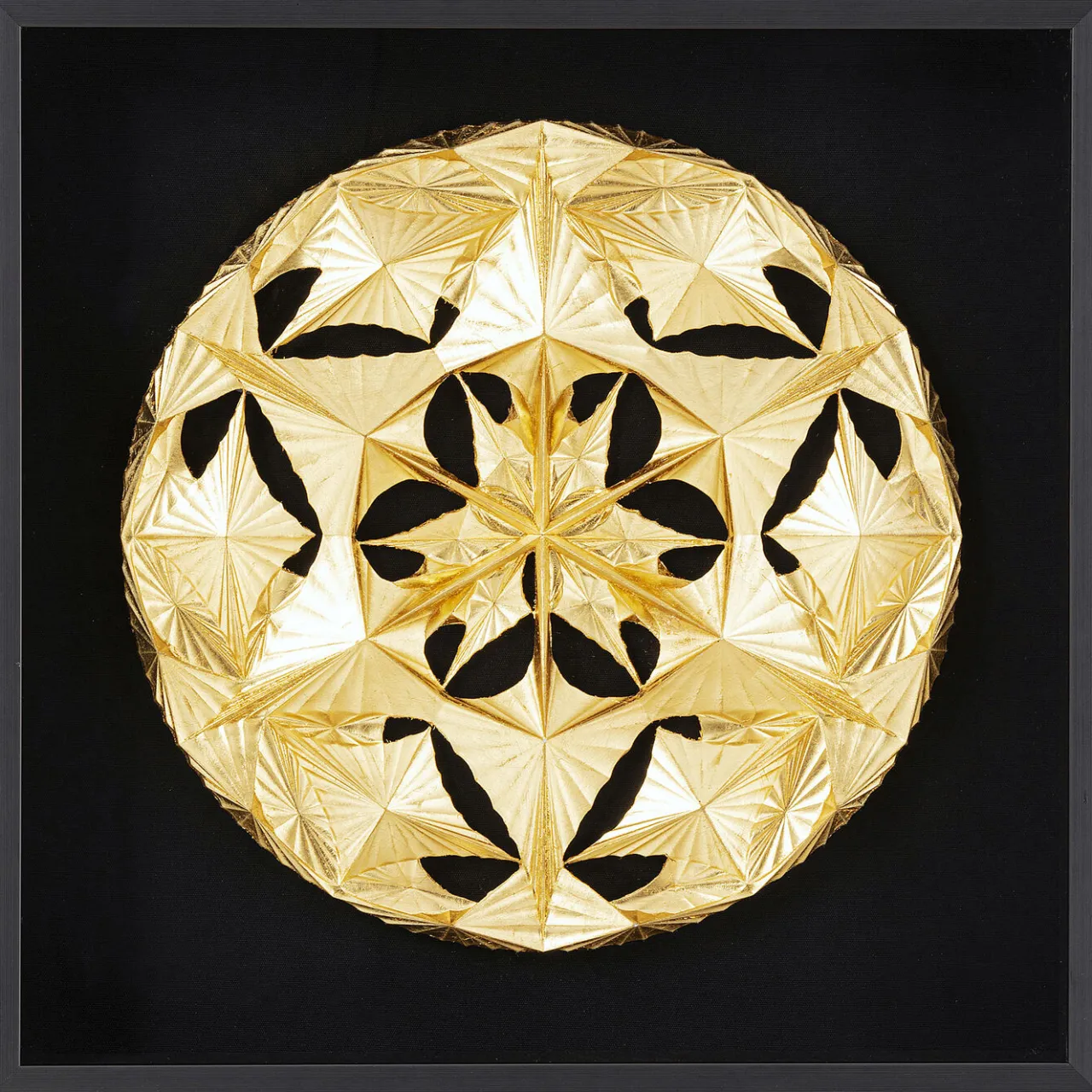 KARE Design Tableau Décoratif Leaf Ball 60X60Cm Outlet