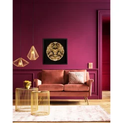 KARE Design Tableau Décoratif Leaf Ball 60X60Cm Outlet