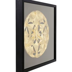 KARE Design Tableau Décoratif Leaf Ball 60X60Cm Outlet